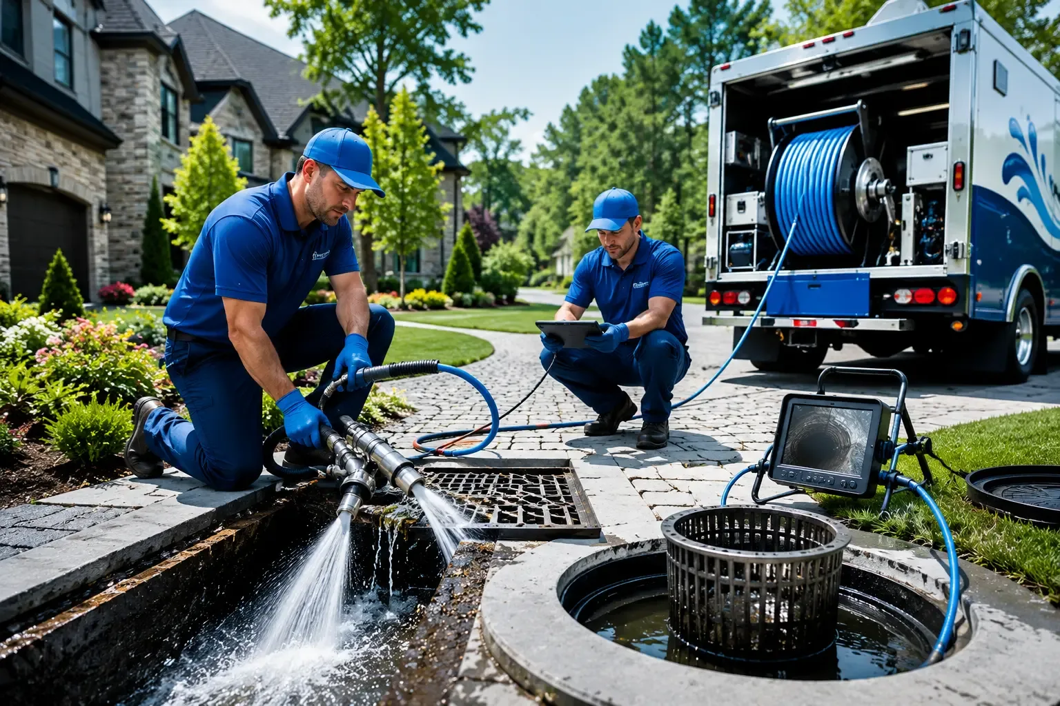 Local outdoor drain cleaning professionals in Rampart, AK
